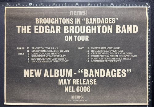 Edgar broughton band tour - band,