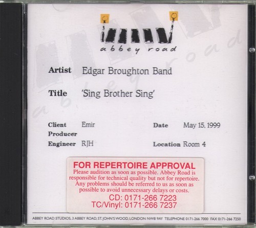 Edgar broughton band sing - edgar,